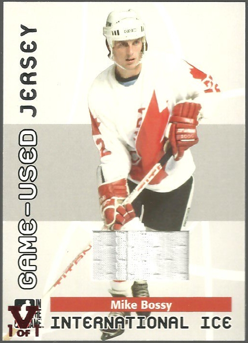 2006-07 ITG International Ice Jerseys #GUJ16 Mike Bossy (image for) 2006-07 ITG International Ice Jerseys #GUJ16 Mike Bossy