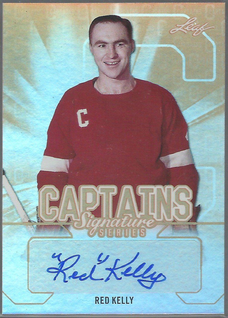 (image for) 2015-16 Leaf Signature Series Captains Auto #SCRK1 Red Kelly