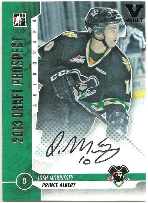 (image for) 2012-13 ITG Draft Prospects Autographs #AJM Josh Morrissey