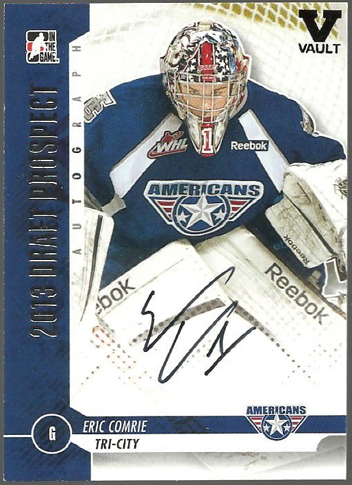 (image for) 2012-13 ITG Draft Prospects Autographs #AEC Eric Comrie