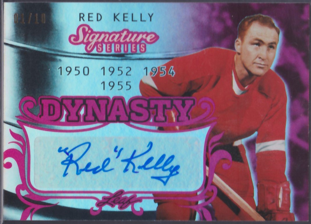 (image for) 2015-16 Leaf Signature Series Dynasty Red #SDYRK1 Red Kelly