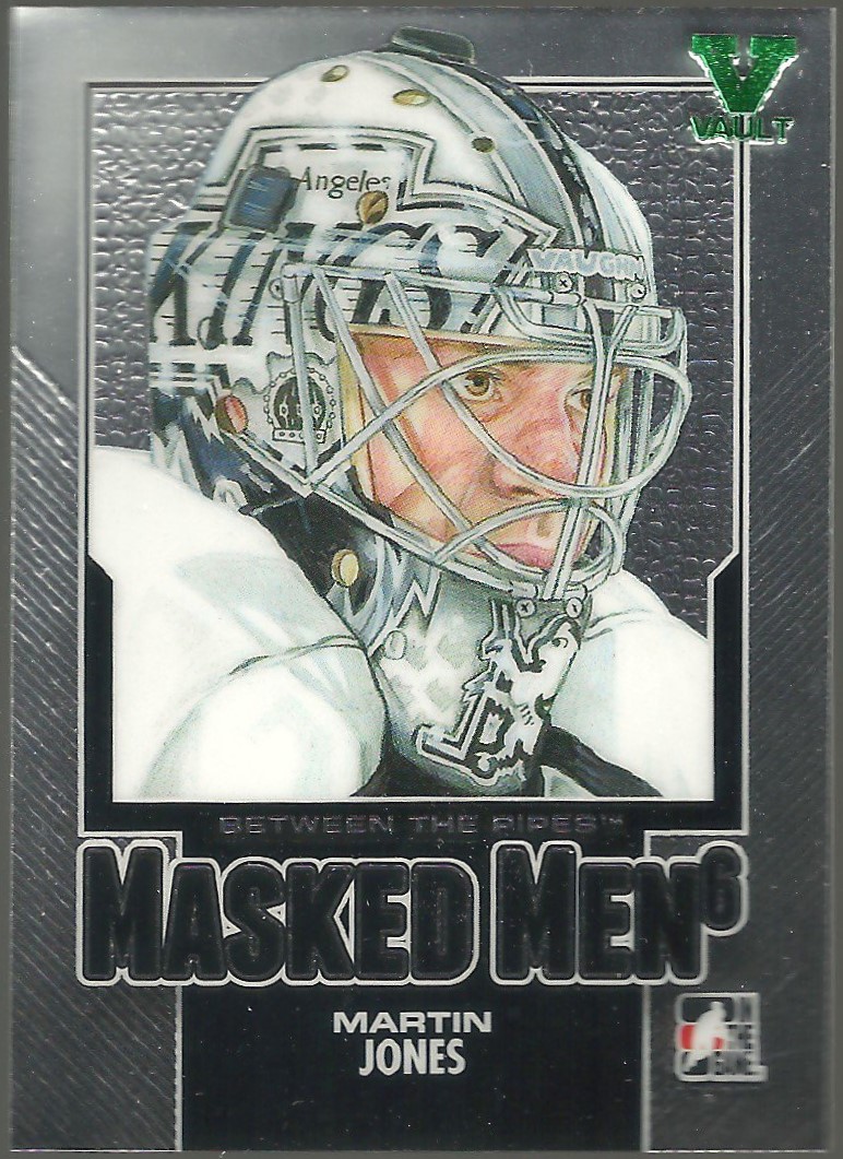 2013-14 Between the Pipes Masked Men Silver #MM07 Martin Jones (image for) 2013-14 Between the Pipes Masked Men Silver #MM07 Martin Jones