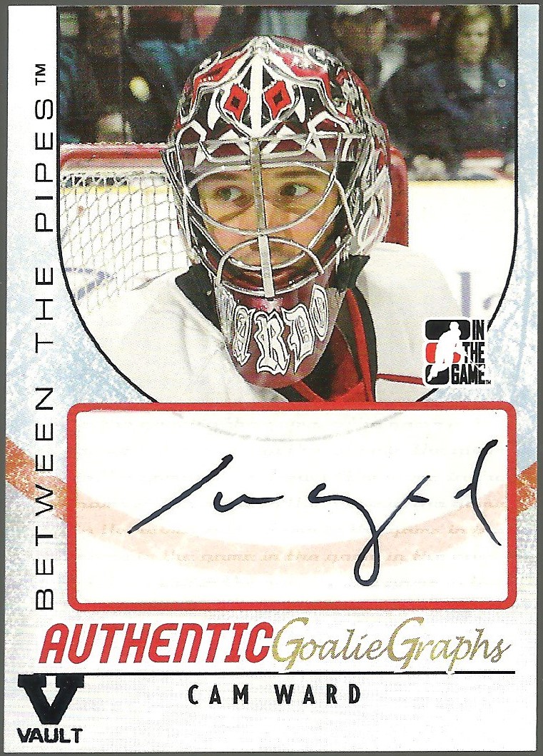 (image for) 2007-08 Between The Pipes Autographs #ACW Cam Ward VAULT