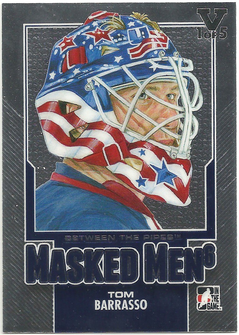 (image for) 2013-14 Between the Pipes Masked Men Silver #MM43 Tom Barrasso