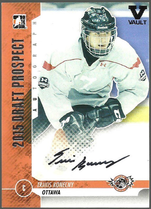 (image for) 2012-13 ITG Draft Prospects Autographs #ATK2 Travis Konecny