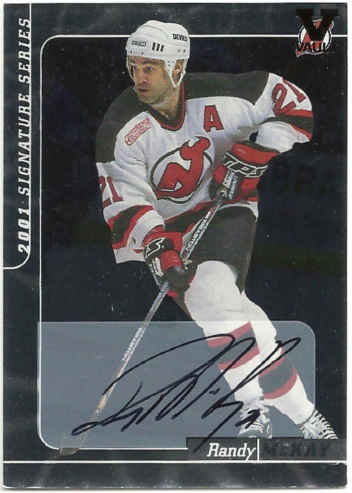 (image for) 2000-01 BAP Signature Series Autographs #205 Randy McKay VAULT