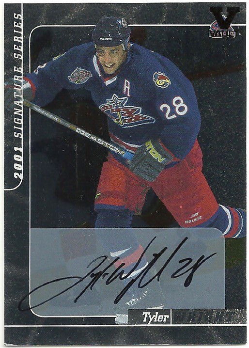 (image for) 2000-01 BAP Signature Series Autographs #206 Tyler Wright VAULT