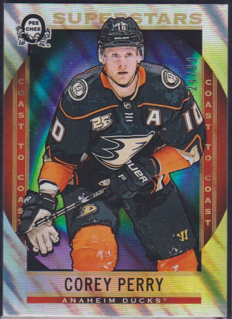 2018-19 O-Pee-Chee Coast to Coast Polar Lights #131 Corey Perry (image for) 2018-19 O-Pee-Chee Coast to Coast Polar Lights #131 Corey Perry