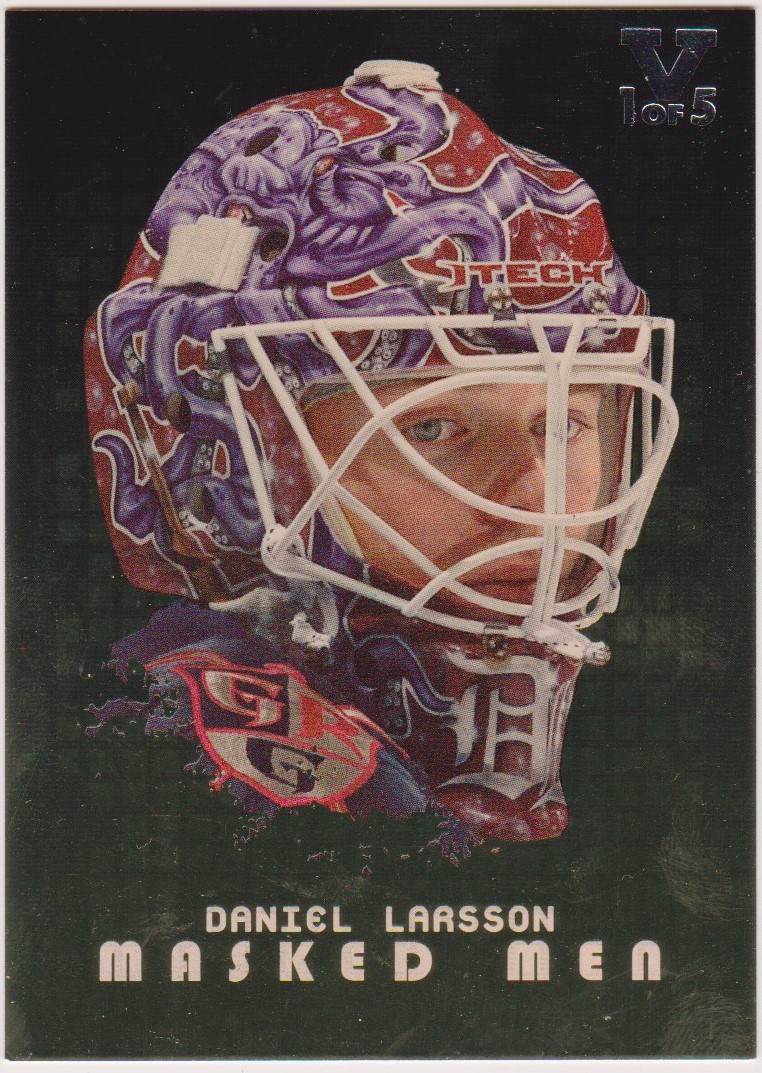(image for) 2008-09 Between The Pipes Masked Men Gold #MM39 Daniel Larsson