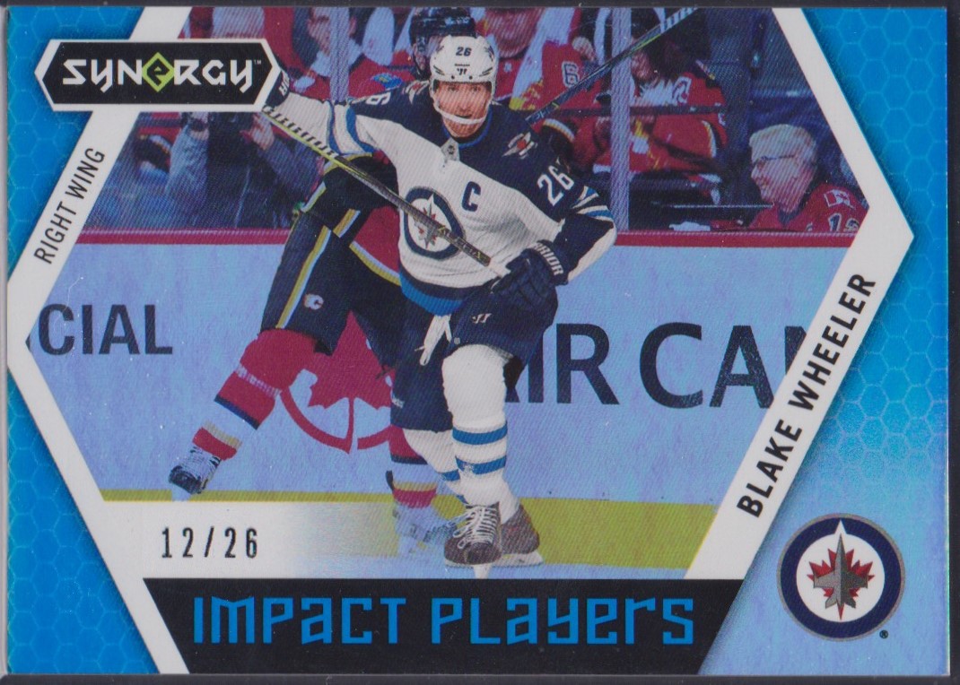(image for) 2017-18 Synergy Impact Players Blue #IP33 Blake Wheeler 12/26