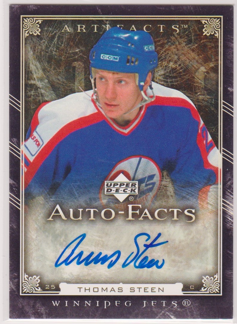(image for) 2006-07 Artifacts Autofacts #AFTS Tomas Steen