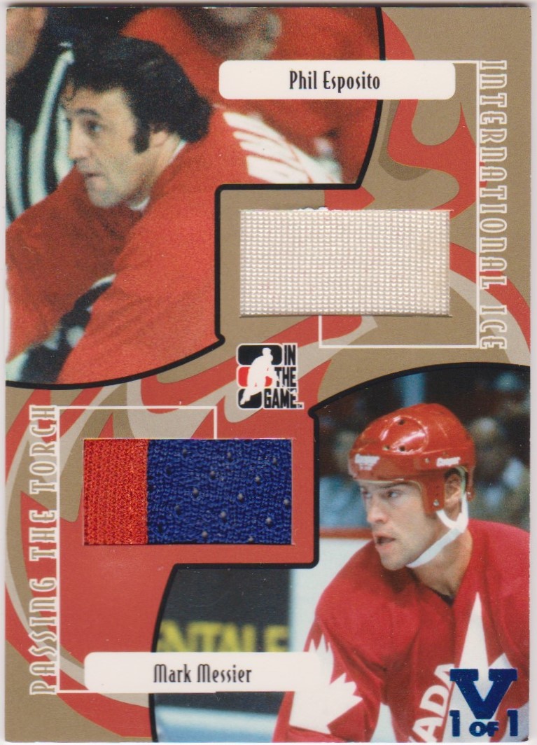 2006-07 International Ice Passing The Torch Gold #PTT09 Messier (image for) 2006-07 International Ice Passing The Torch Gold #PTT09 Messier