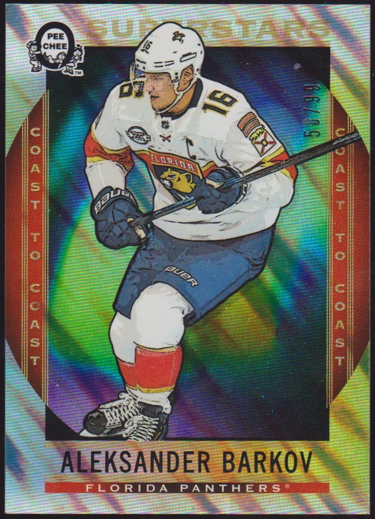 2018-19 O-Pee-Chee Coast to Coast Polar Lights #146 Alek Barkov (image for) 2018-19 O-Pee-Chee Coast to Coast Polar Lights #146 Alek Barkov