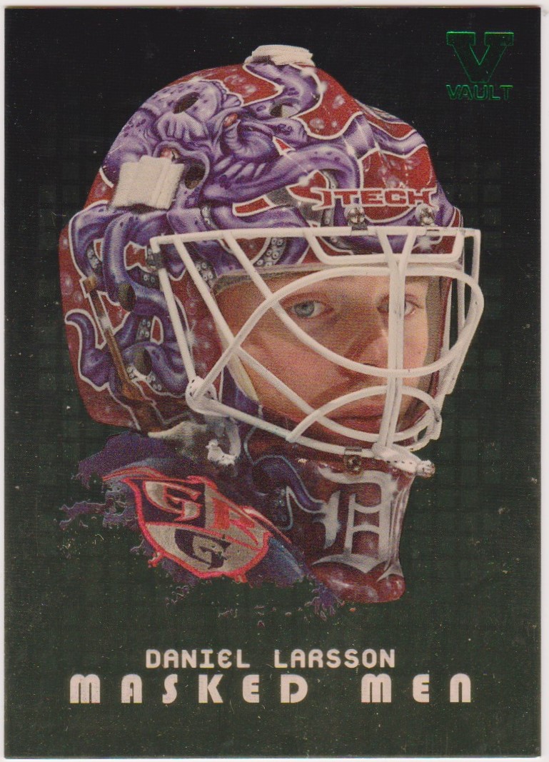 (image for) 2008-09 Between The Pipes Masked Men Gold #MM39 Daniel Larsson