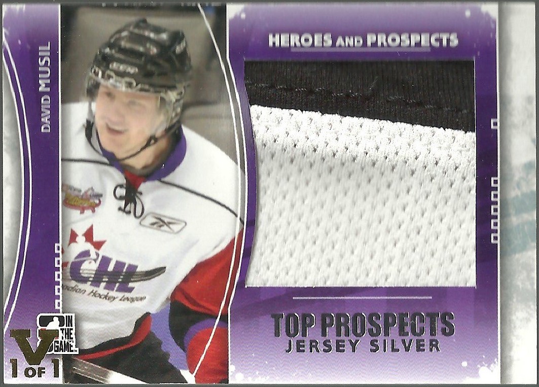 (image for) 2011-12 ITG Heroes and Prospects Top Silver #TPM14 David Musil