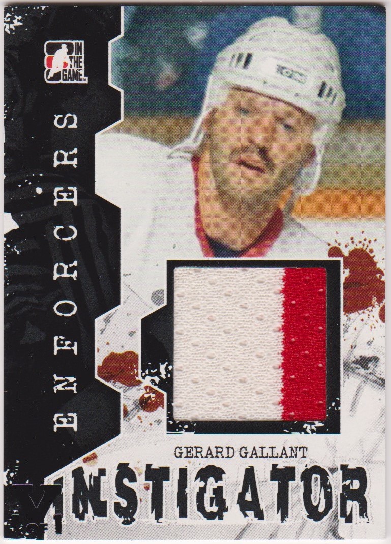 (image for) 2011-12 ITG Enforcers Instigator Jerseys #I21 Gerard Gallant