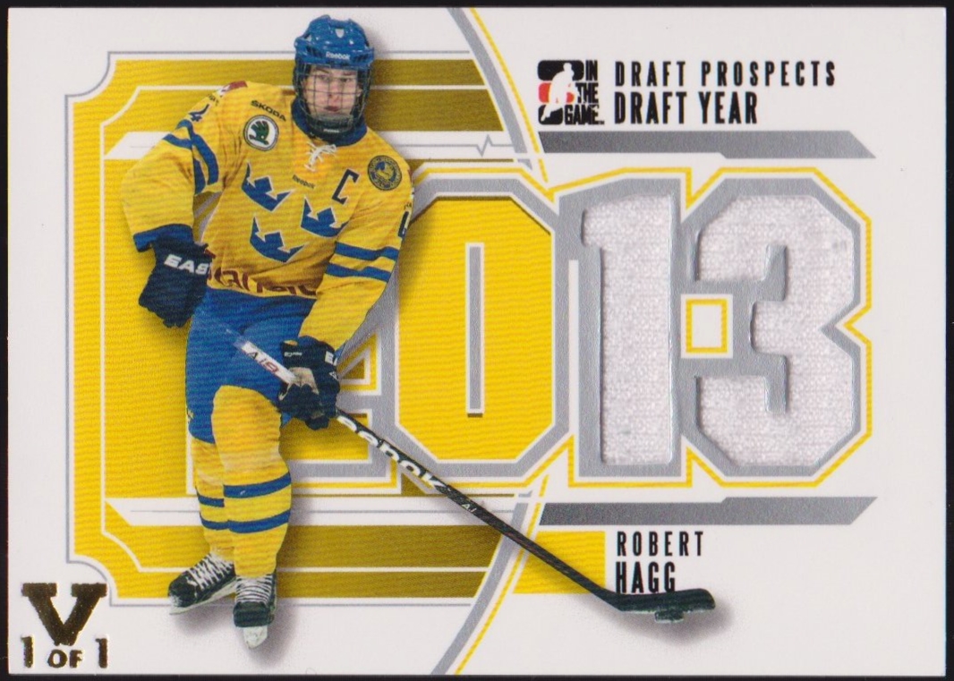 (image for) 2012-13 ITG Draft Prospects Draft Year #DY03 Robert Hagg 1/1