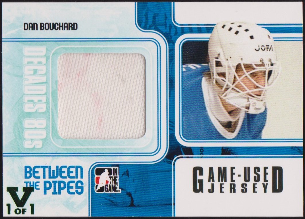 (image for) 2010-11 ITG Decades 1980s BTP Jerseys Black #BTPJ19 D. Bouchard