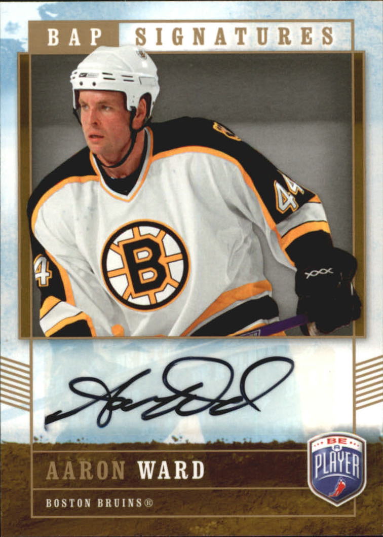 (image for) 2006-07 Be A Player Signatures #AW Aaron Ward