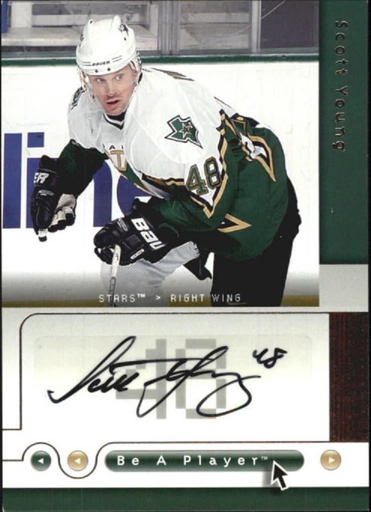 (image for) 2005-06 Be A Player Signatures #YO Scott Young AUTO