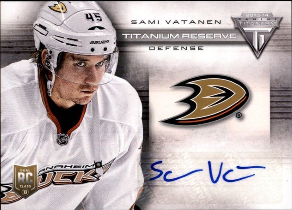 (image for) 2013-14 Panini Titanium Reserve Autographs #TRSV Sami Vatanen
