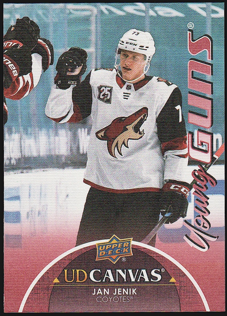 (image for) 2021-22 Upper Deck Canvas #C97 Jan Jenik YG RC