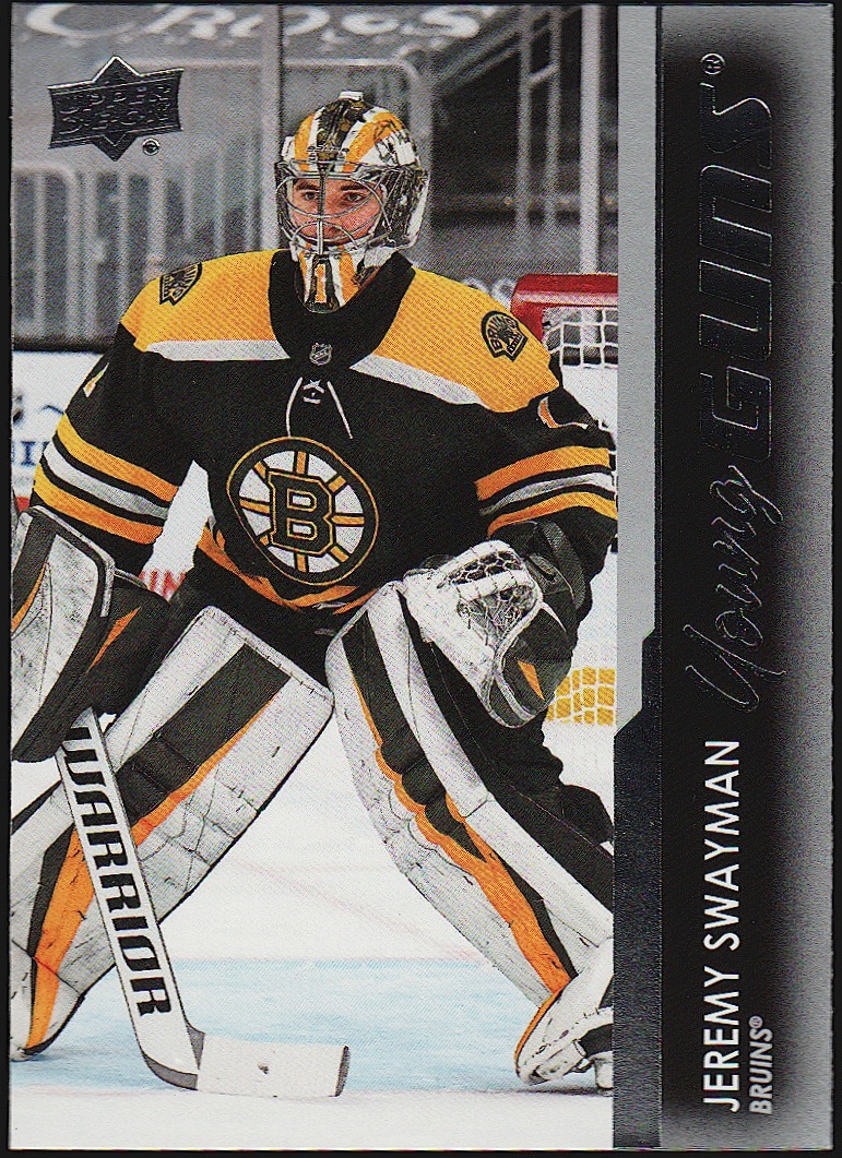 (image for) 2021-22 Upper Deck #226 Jeremy Swayman Young Guns YG RC