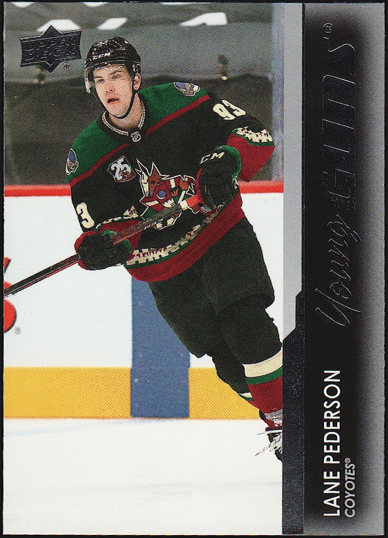 (image for) 2021-22 Upper Deck #234 Lane Pederson Young Guns YG RC