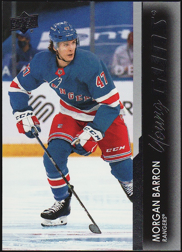 (image for) 2021-22 Upper Deck #215 Morgan Barron Young Guns YG RC