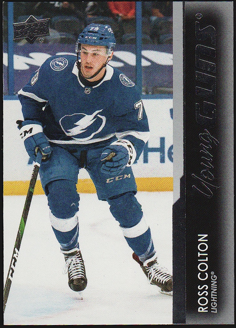 (image for) 2021-22 Upper Deck #224 Ross Colton Young Guns YG RC