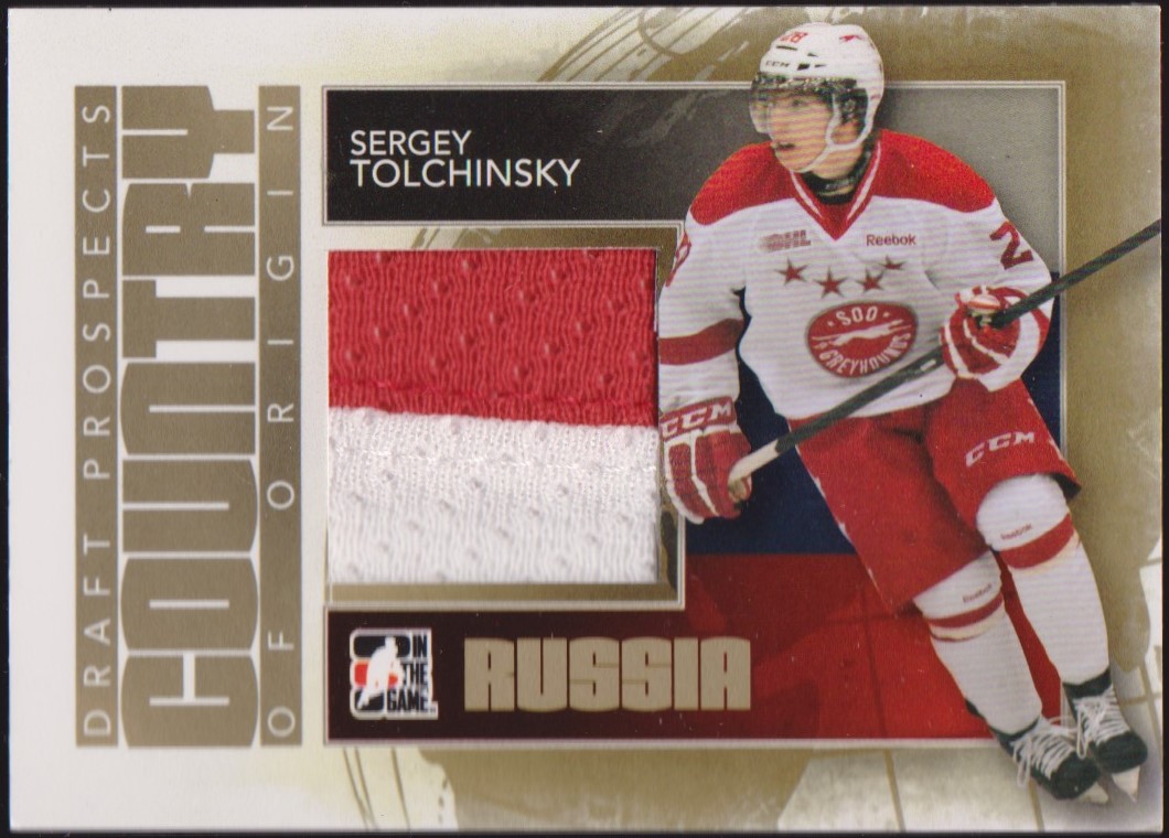 (image for) 2012-13 Draft Prospects Country of Origin Gold Sergey Tolchinsky