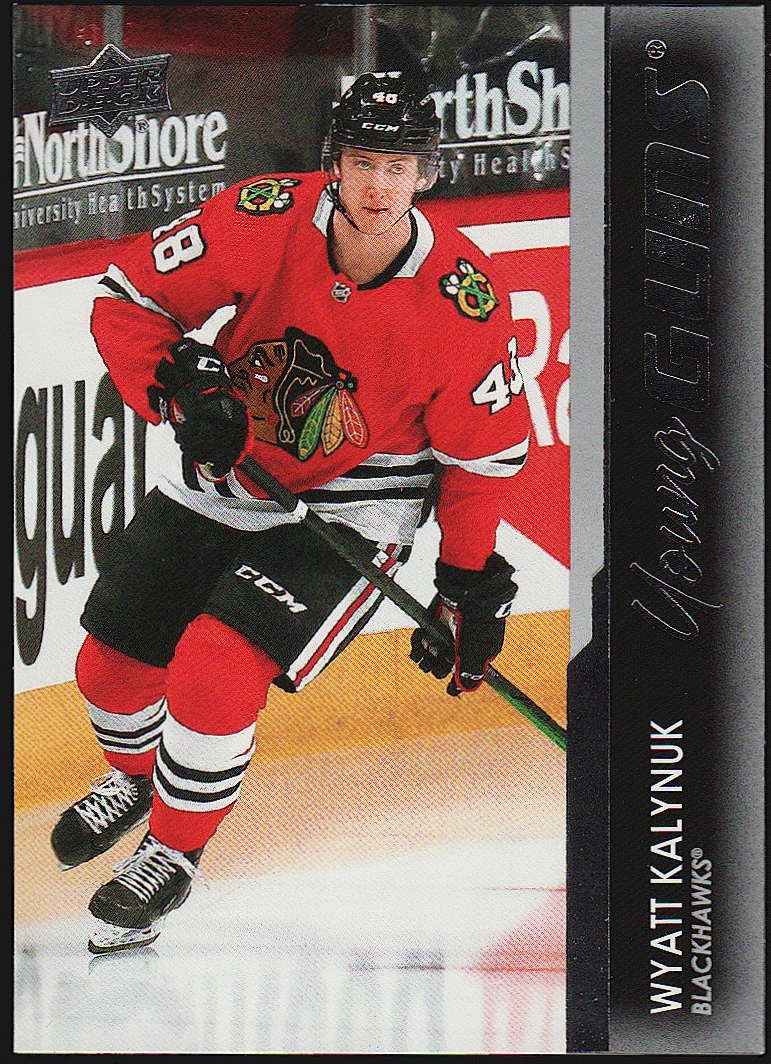 (image for) 2021-22 Upper Deck #213 Wyatt Kalynuk Young Guns YG RC