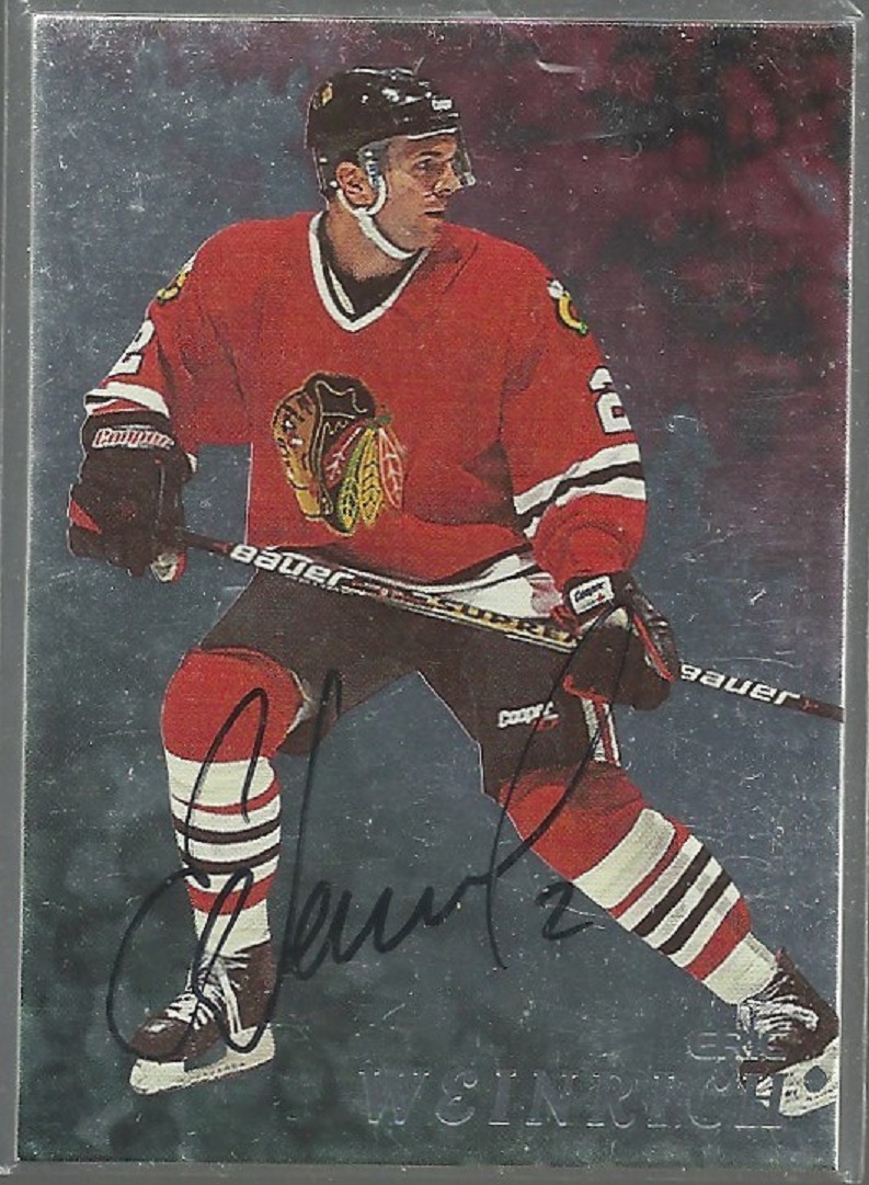 (image for) 1998-99 Be A Player Autographs #30 Eric Weinrich