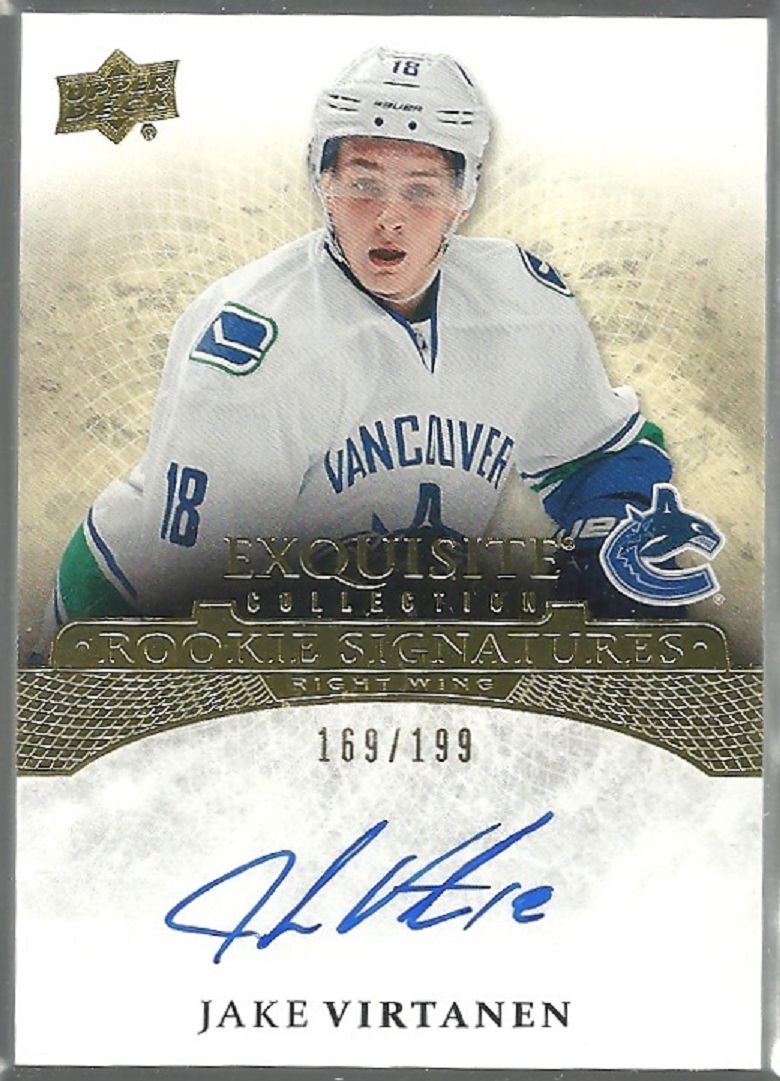 (image for) 2015-16 Exquisite Collection Rookie Signatures #ERSJV J Virtanen