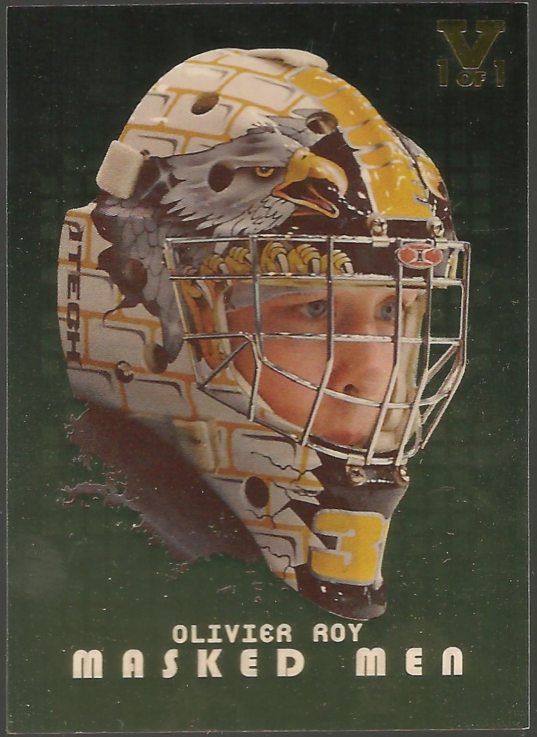 (image for) 2008-09 Between The Pipes Masked Men Gold #MM29 Olivier Roy