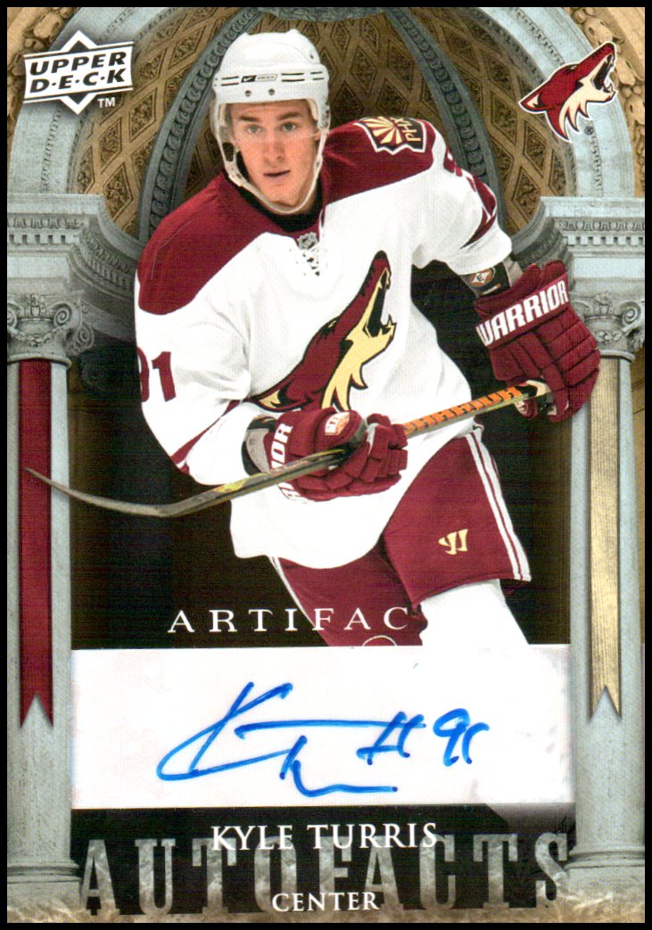 (image for) 2009-10 Artifacts Autofacts #AFKT Kyle Turris AUTO