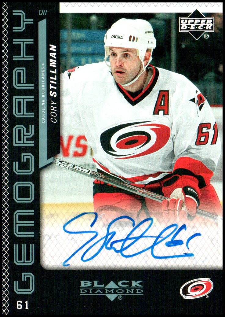 (image for) 2006-07 Black Diamond Gemography #GCS Cory Stillman AUTO