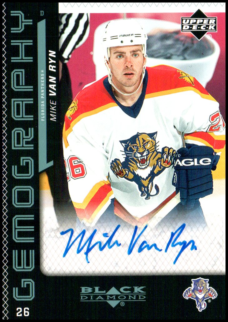 (image for) 2006-07 Black Diamond Gemography #GMV Mike Van Ryn AUTO