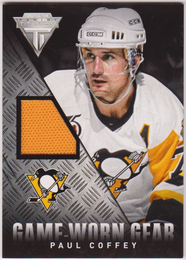 (image for) 2013-14 Panini Titanium Game Worn Gear #GGPC Paul Coffey