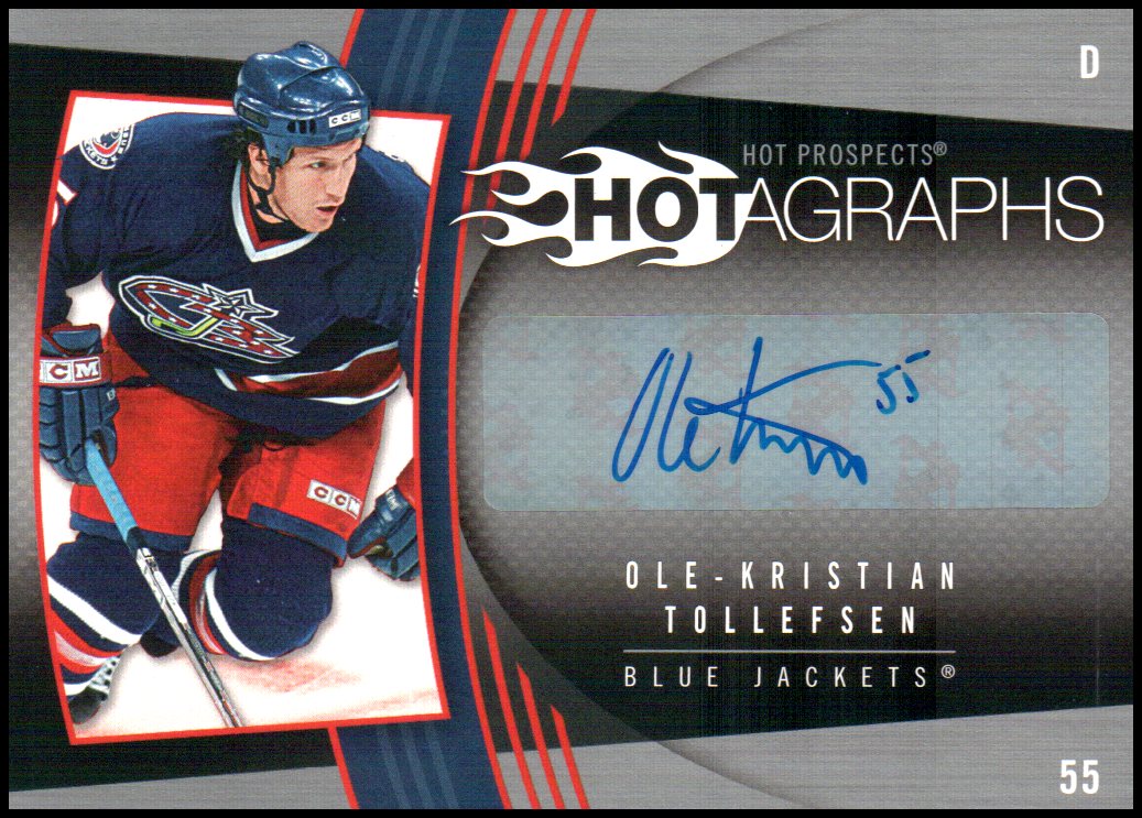 (image for) 2006-07 Hot Prospects Hotagraphs #HOT Ole-Kristian Tollefsen