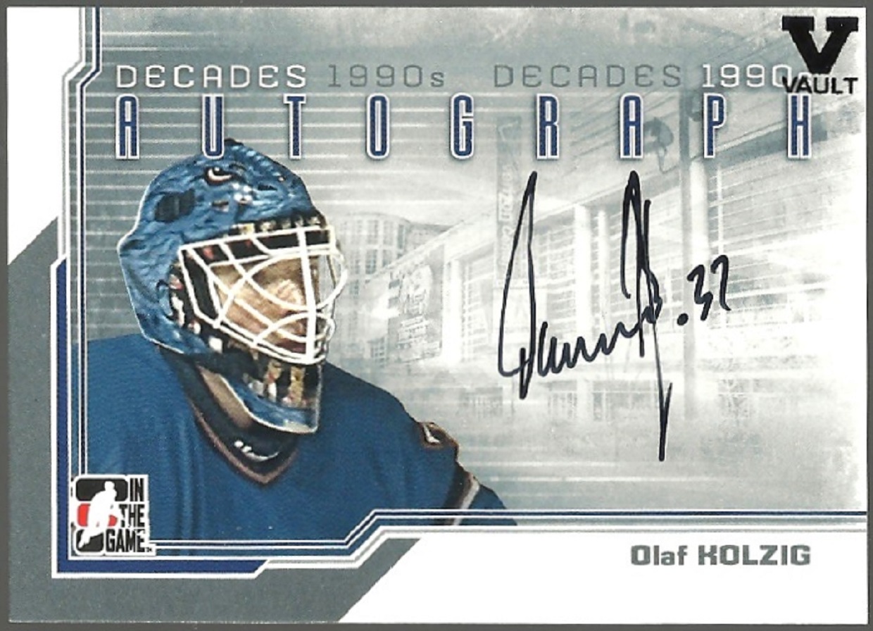 (image for) 2013-14 ITG Decades 1990s Autographs #AOK Olaf Kolzig