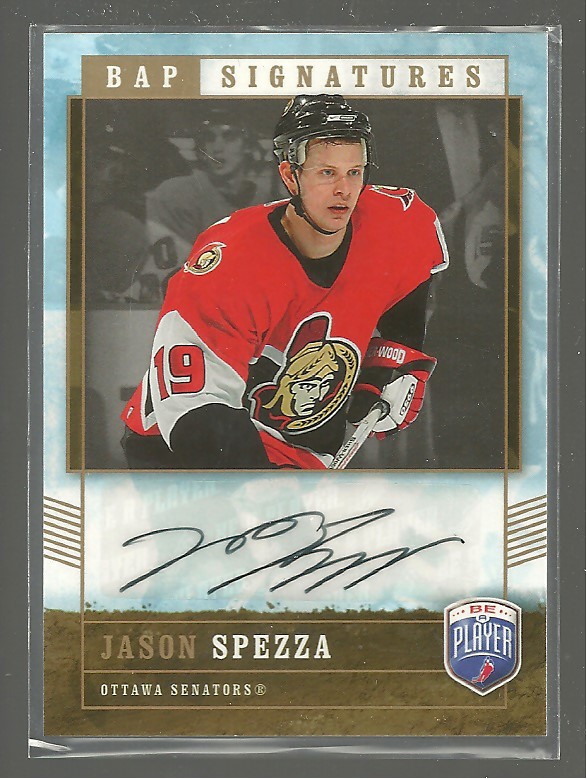 (image for) 2006-07 Be A Player Signatures #SP Jason Spezza AUTO
