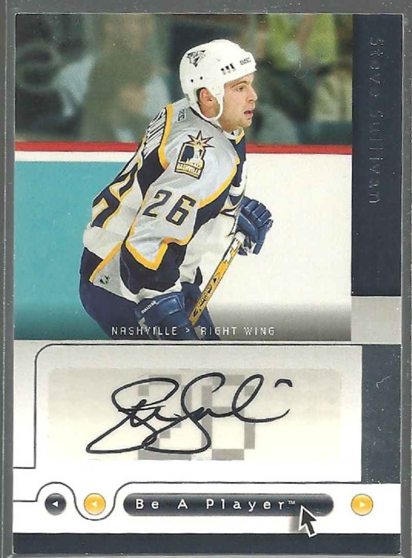 (image for) 2005-06 Be A Player Signatures #SE Steve Sullivan AUTO