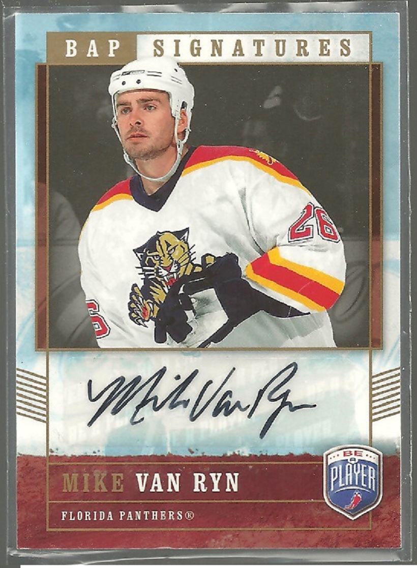 (image for) 2006-07 Be A Player Signatures #MV Mike Van Ryn