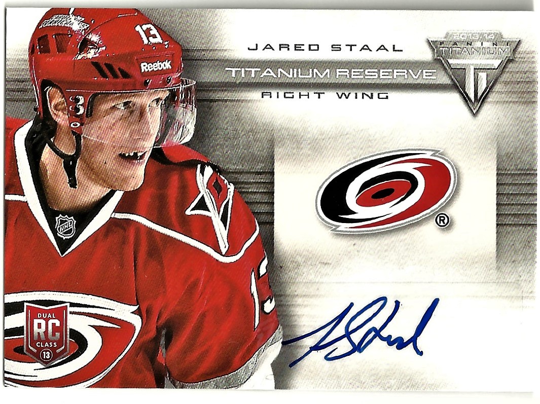 (image for) 2013-14 Panini Titanium Reserve Autographs #TRJAS Jared Staal