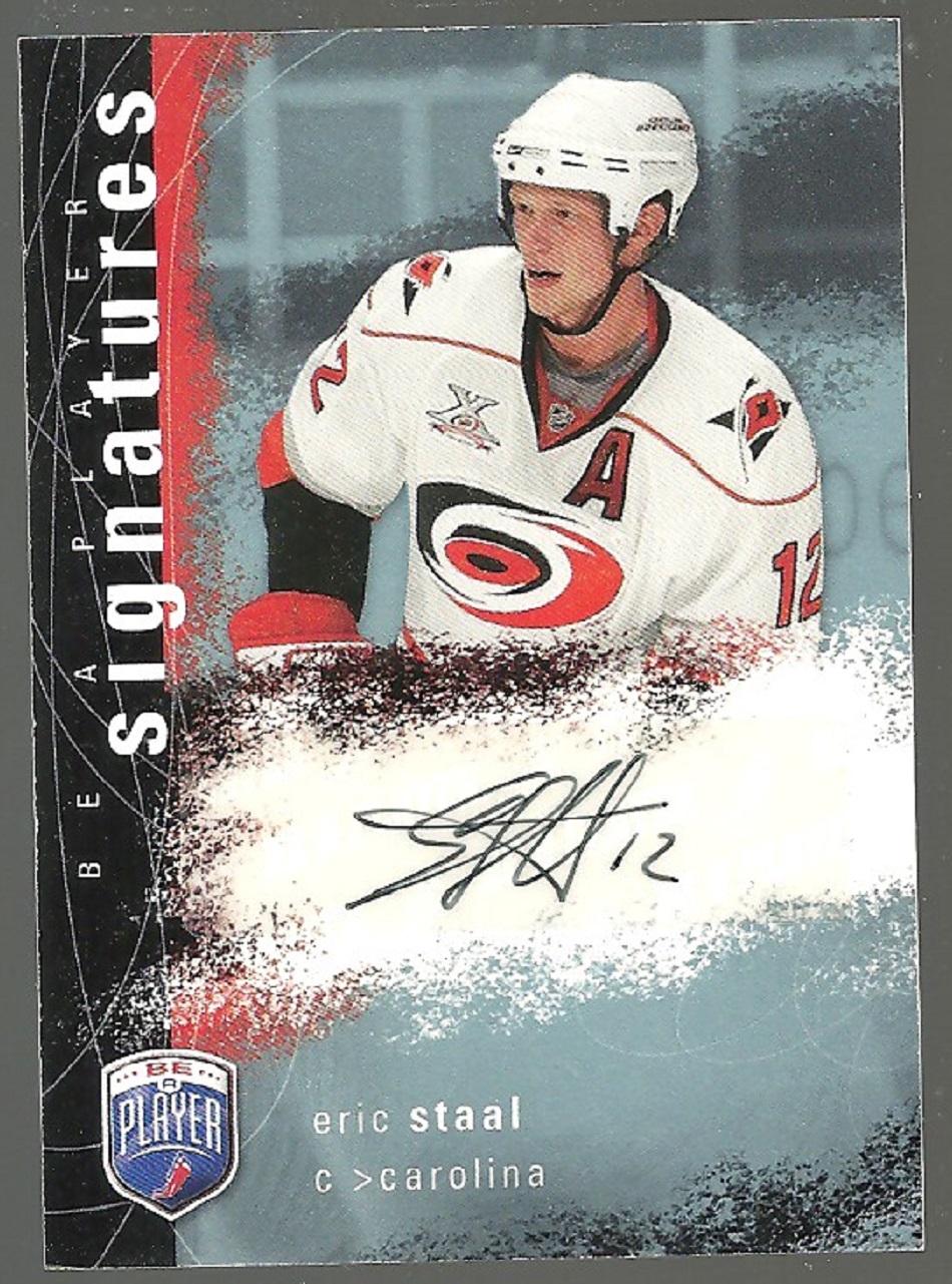 (image for) 2007-08 Be A Player Signatures #SES Eric Staal