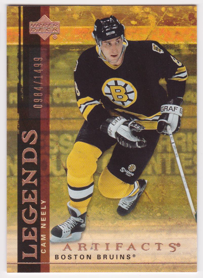 2007-08 Artifacts #115 Cam Neely Legends 0984/1499 (image for) 2007-08 Artifacts #115 Cam Neely Legends 0984/1499