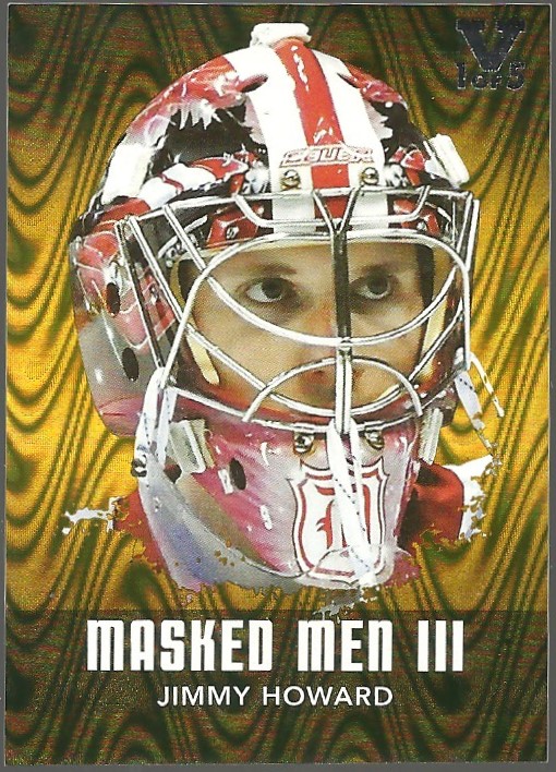 2010-11 Between The Pipes Masked Men III Gold #MM24 Jimmy Howard (image for) 2010-11 Between The Pipes Masked Men III Gold #MM24 Jimmy Howard