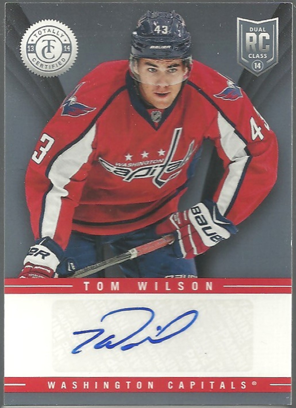 (image for) 2013-14 Totally Certified Rookie Signatures #TRTW Tom Wilson