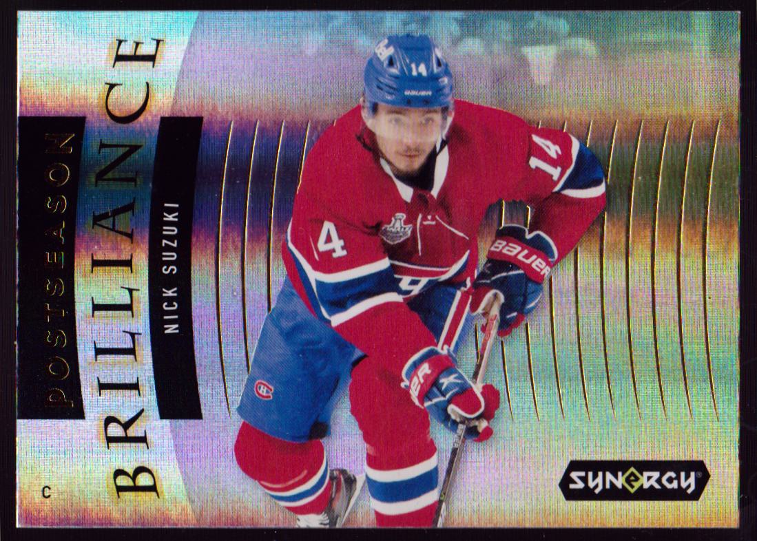 (image for) 2021-22 Synergy Postseason Brilliance #PB6 Nick Suzuki